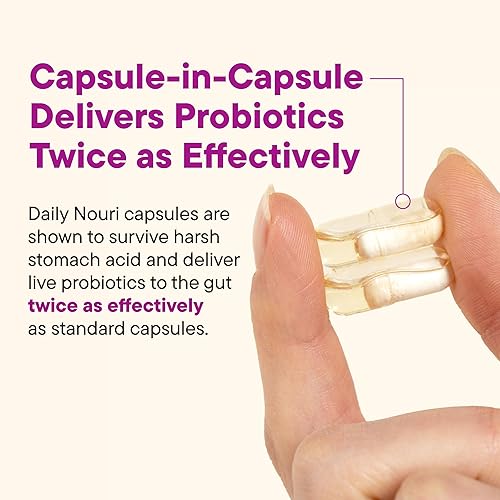 Miniatura 4 de Daily Nouri Probiótico de equilibrio hormonal para mujeres  Apoya estrógeno saludable, PMS, PCOS, perimenopausia, pH vaginal, levadura, salud
