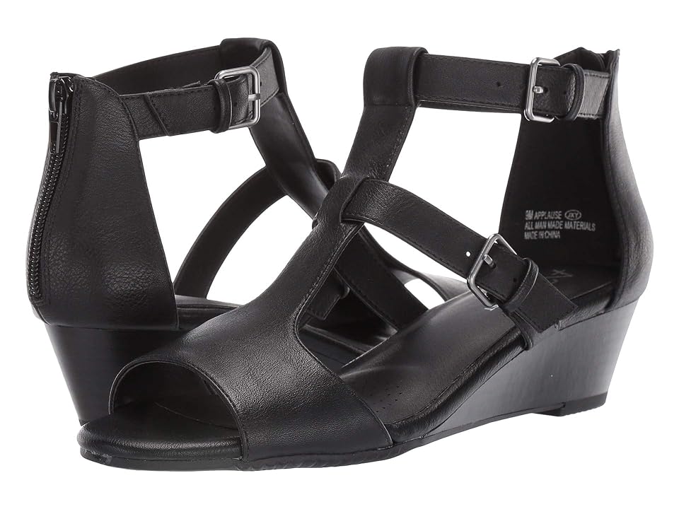 UPC 825073613823 product image for A2 by Aerosoles Applause (Black PU) Women's Shoes | upcitemdb.com