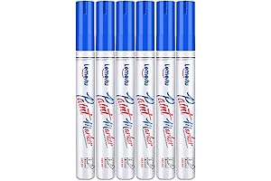 Blue Tire Paint Markers - Pack of 6