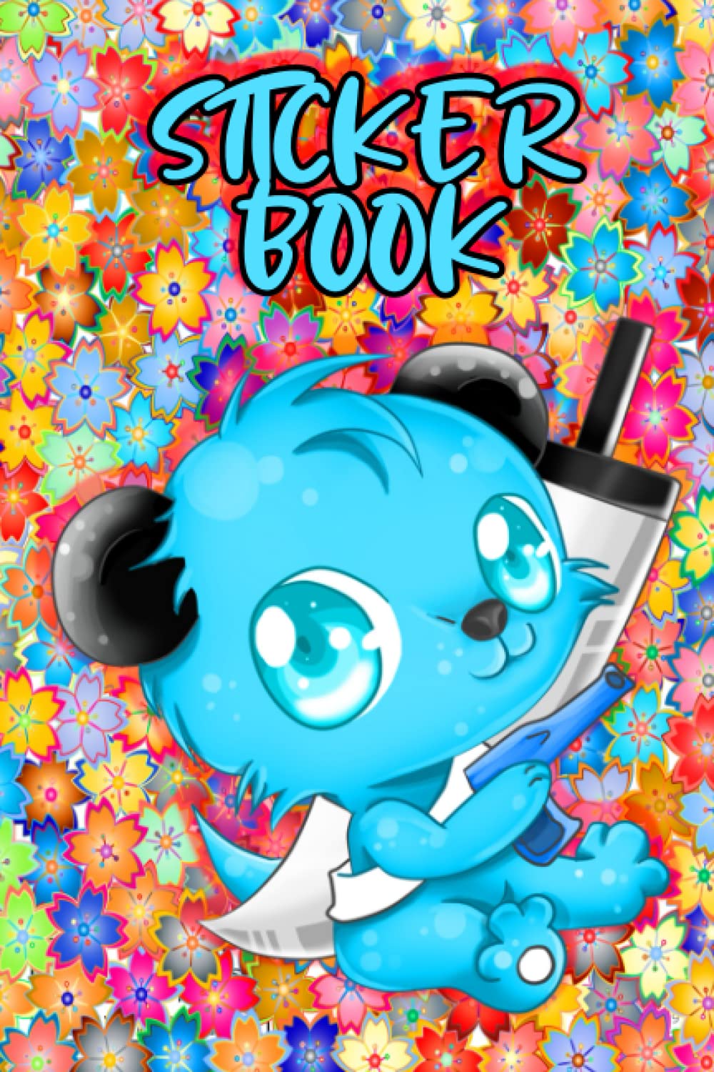 Buy Sticker Book Chibi aliens stickers book for kids,Permanent Kawaii