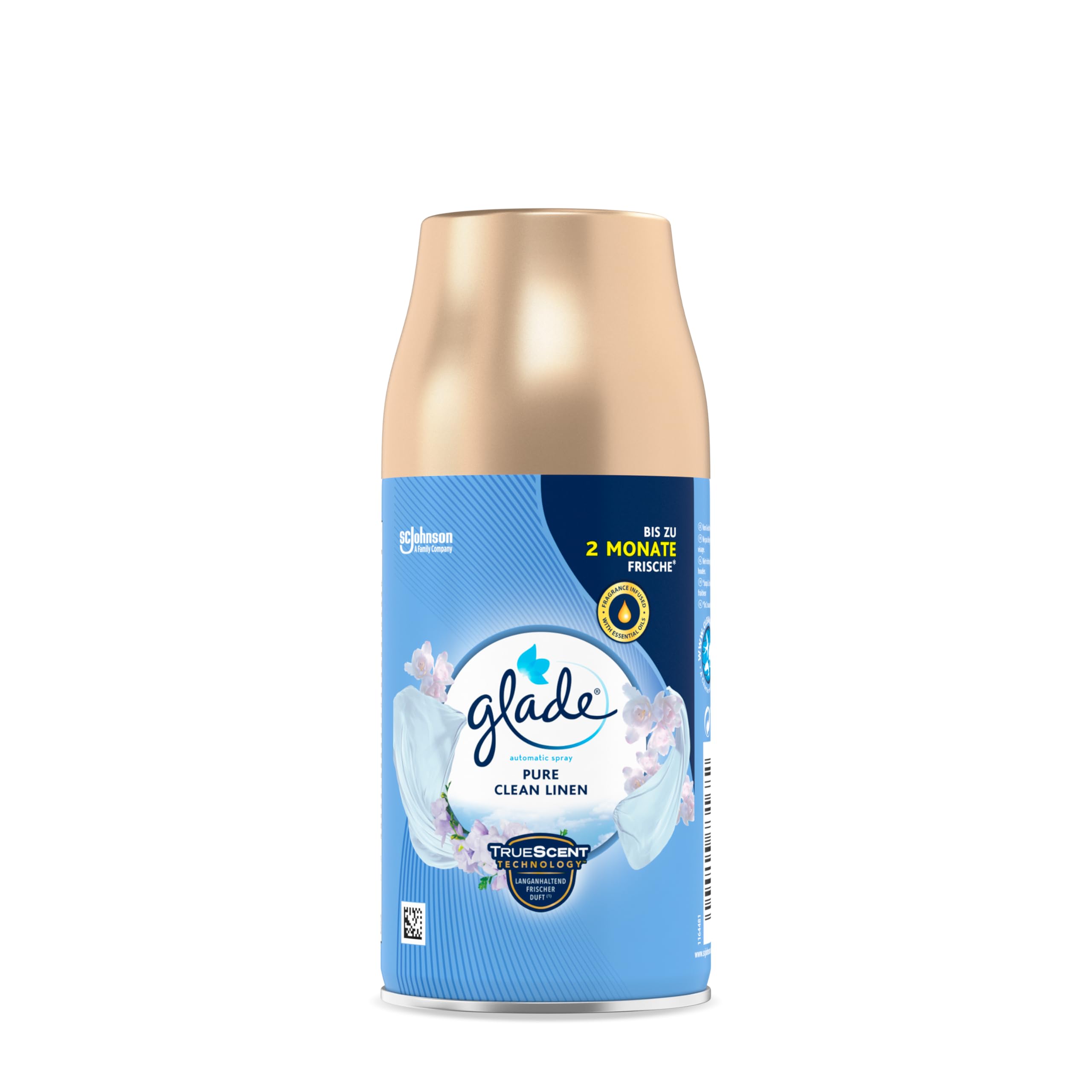 Glade Automatic Spray Nachfüller für Gerät – Pure Clean Linen, 269 ml