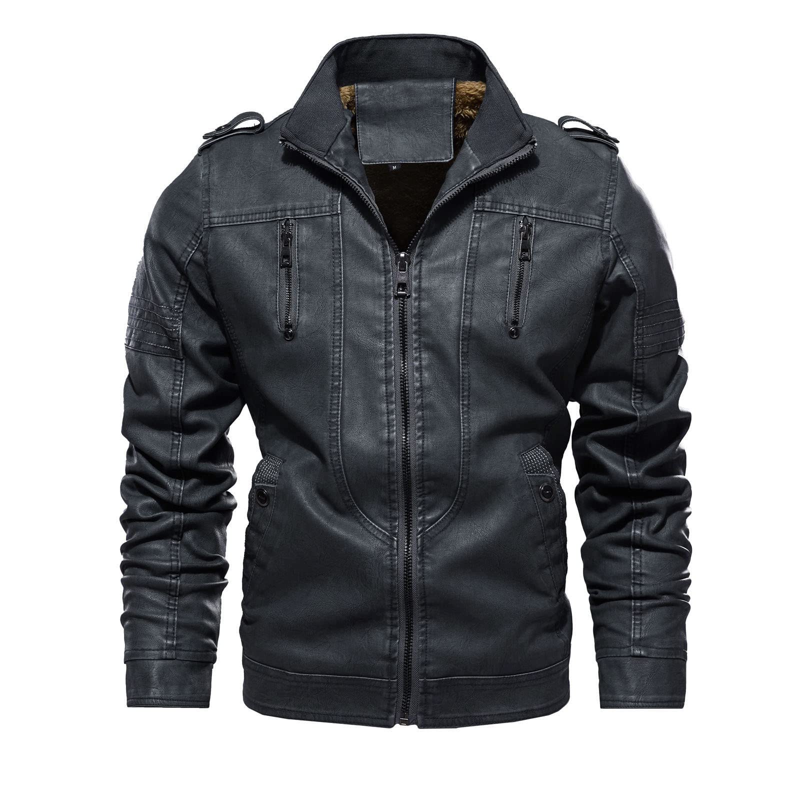Piumino Uomo Buoni Amazon Giubbotto Riscaldato Moto Giacca Caldo Invernale Giubbotto con Cappuccio Regolabile Staccabile Parka Trapuntato Idrorepellente Cappotto da Lavoro Outdoor Uomo Giacca
