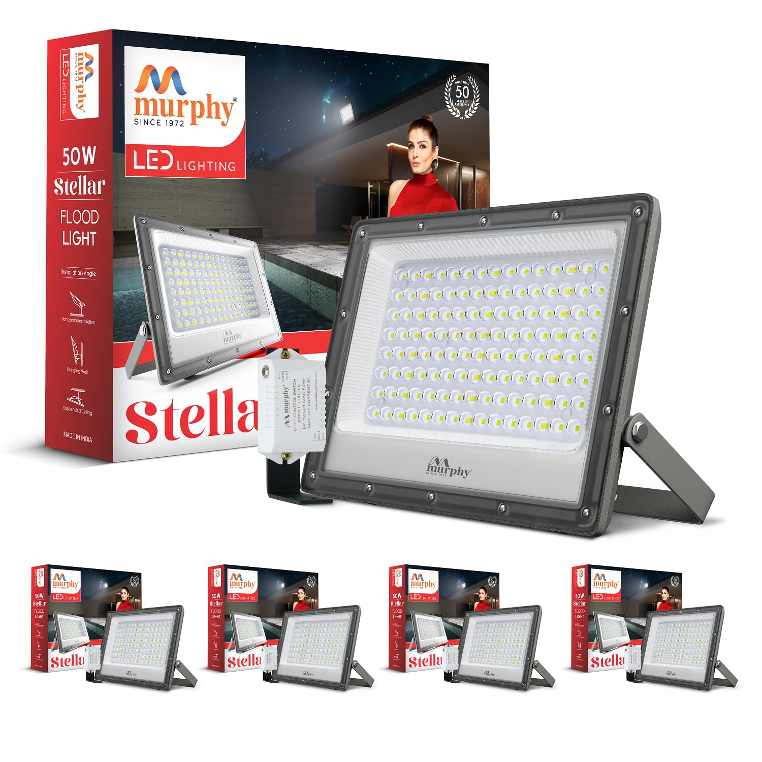 Murphy Stellar LED Flood Light - Day-Night Sensor -23