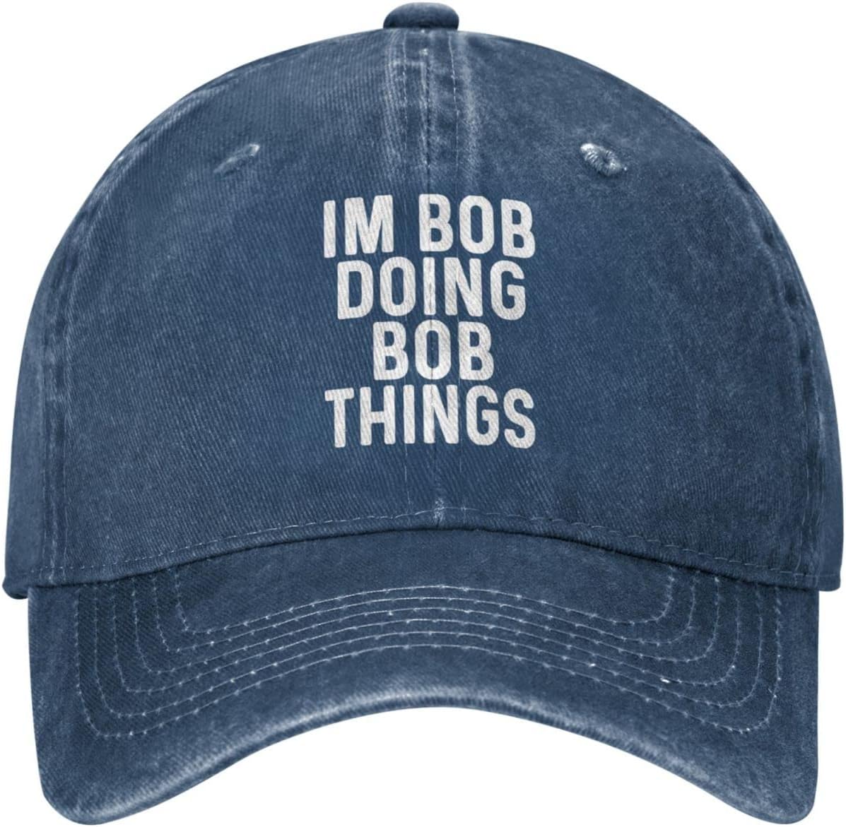 Im Bob Doing Bob Things Hat for Women Dad Hat Vintage Hats
