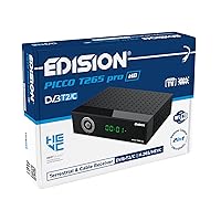 EDISION PICCO T265 pro HD Modello 2024 Decoder Digitale Terrestre 2024 Full HD DVBT2