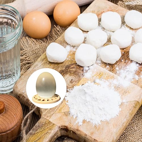 Miniatura 2 de 15 soportes de bola de cristal de madera, soporte de exhibición de esfera de madera, soportes de esfera de madera para decoración del hogar, piedras