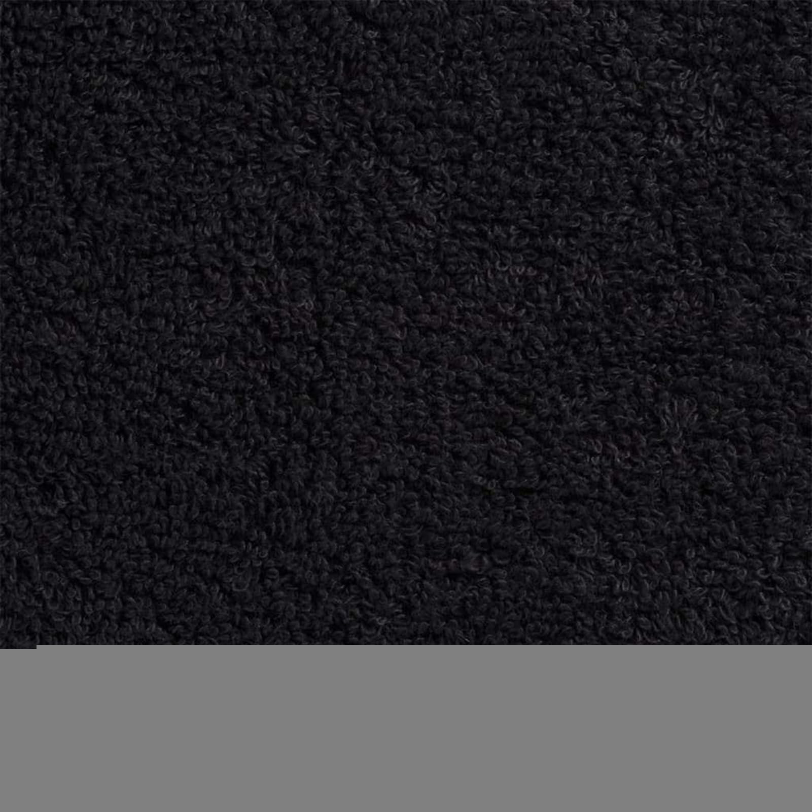 Tidyard Fazzoletti 10 PCS Nero 15 x 21 cm Cotone