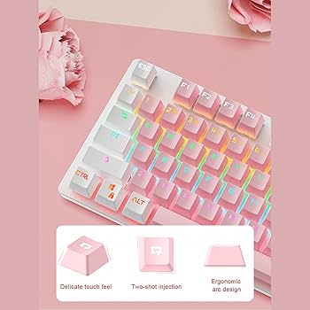 Amazon | LJFLI ゲーミングキーボードメカニカルキーボード有線