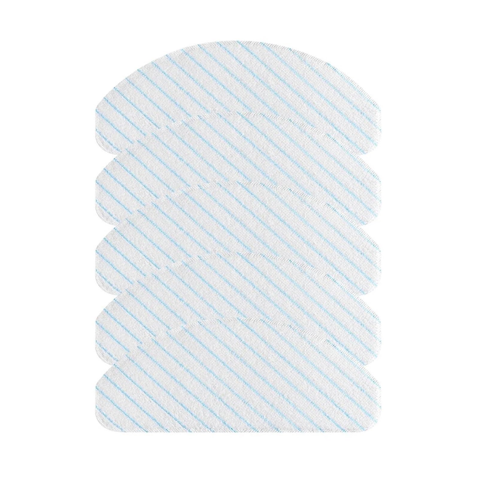 Nedvlajfot Women's 5Pcs Mop Cloth ，Compatible For Ecovacs， T8 T8+T8 Aivi T9 T9 Aivi N8 N8+ N8 Pro N8 Pro+ Robot Vacuum Disposable Strong Mop Part(5Pcs)