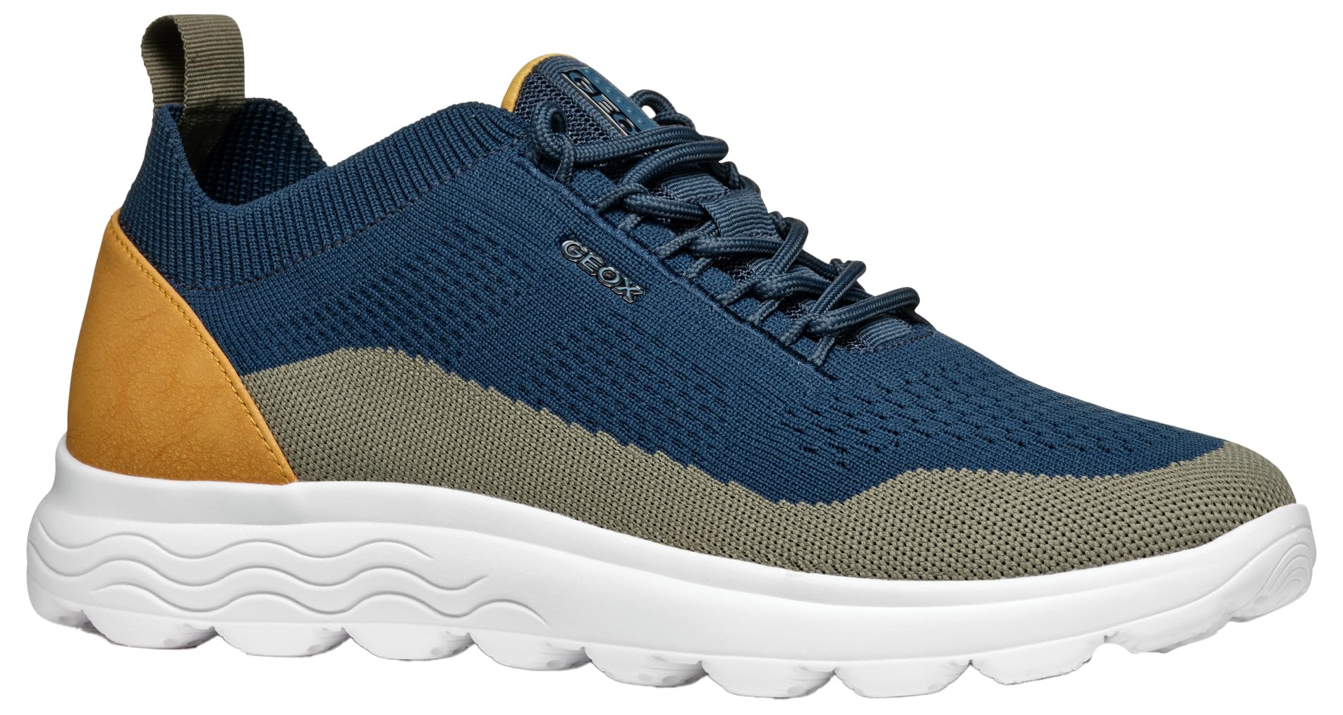 Geox Men's U Spherica F Sneaker, Dk Avio Sage, 7 UK