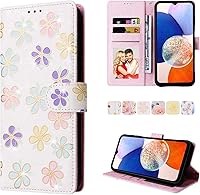 Vista 32 de UEEBAI Funda tipo billetera para Samsung Galaxy A16 4G/5G, cubierta de cuero PU con soporte, bloqueo RFID, funda flip con ranuras para tarjetas