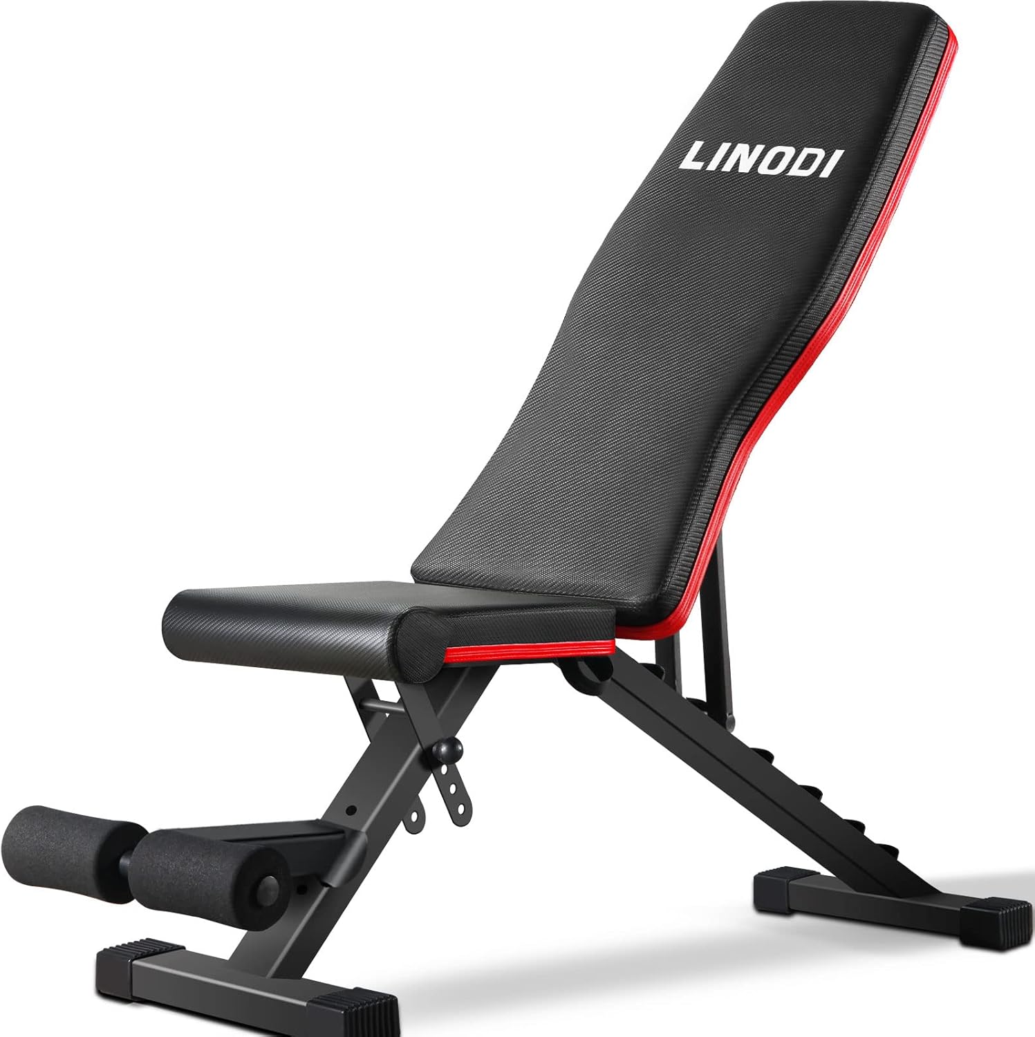 LINODI Weight Bench, Adjustable Strength Training Benches for Full Body Workout, Multi-Purpose Foldable Incline Decline Home Gym Bench : Sports & Outdoors