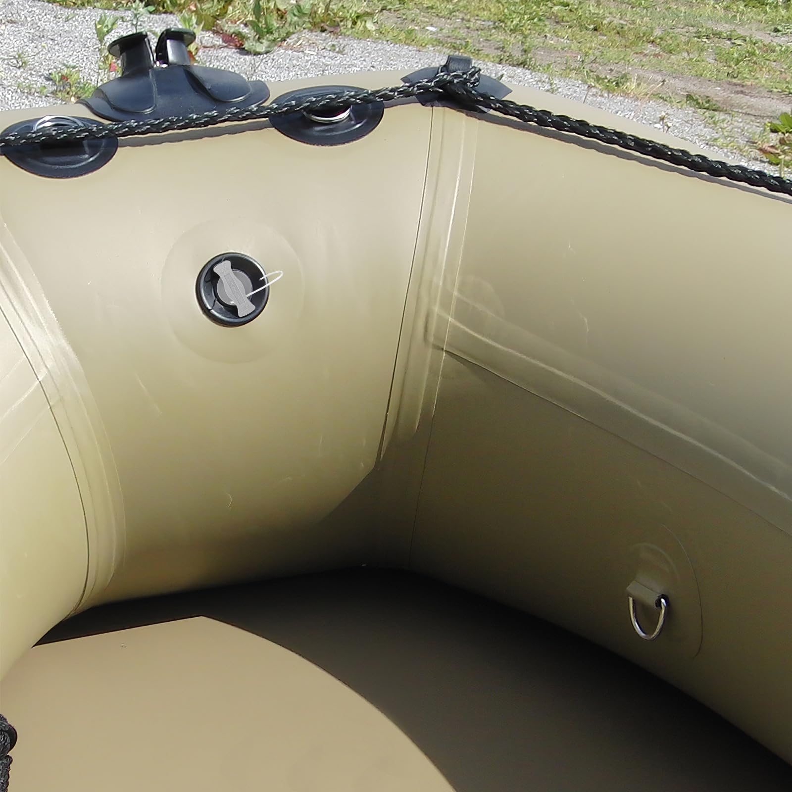 TOYANDONA 2 tappi gonfiabili per valvola: tappi per valvole di ricambio in PVC a 8 fori per kayak, paddleboard e gommoni, design a prova di perdite, perfetti per gli appassionati di sport acquatici e