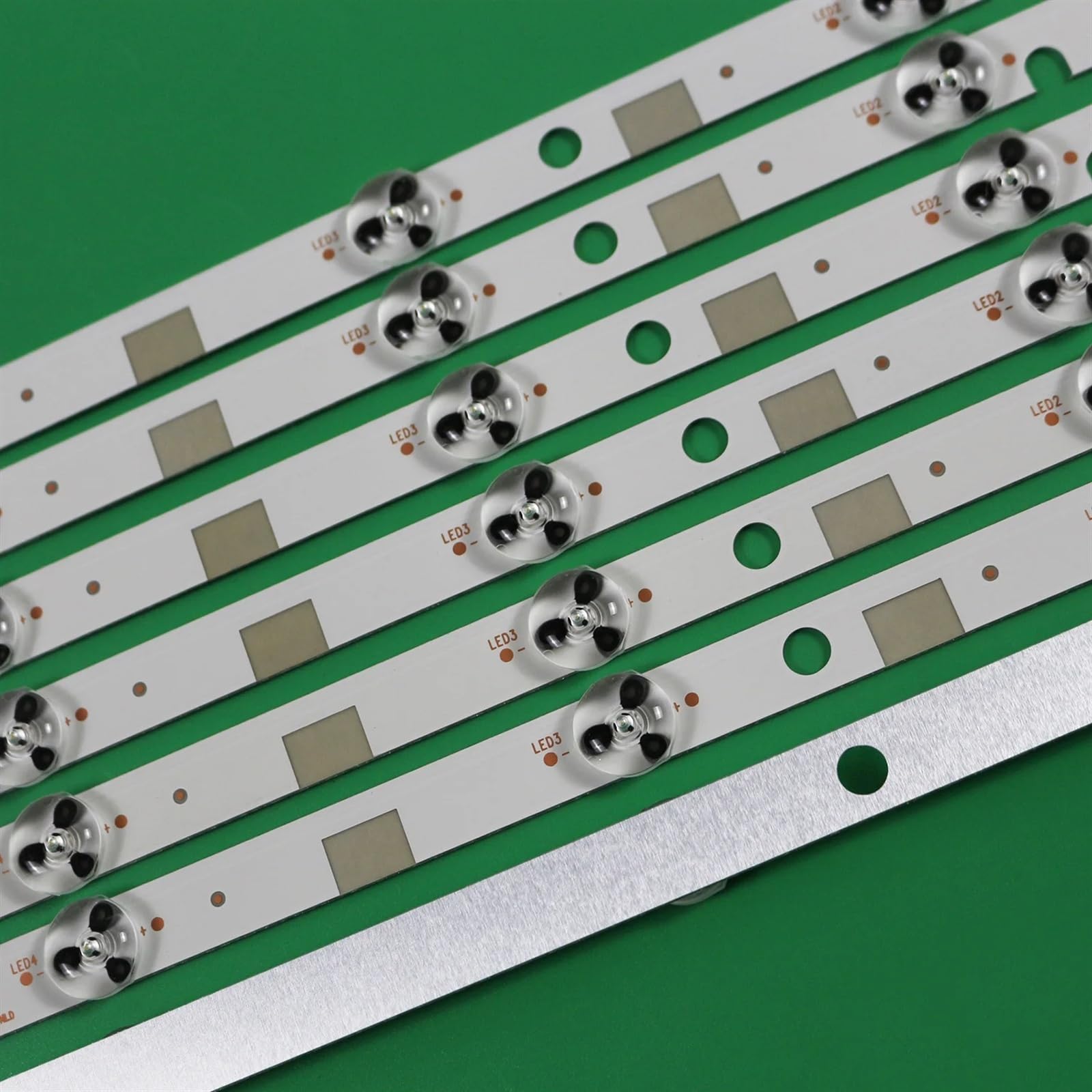 14 pz/Set Striscia di Retroilluminazione A LED Compatibile for Toshiba 42L7453D 42L7453RB 42L6463DG 42M7463D 96.42S28.001 SVT420A81_REV03 LC420DUK SG K2