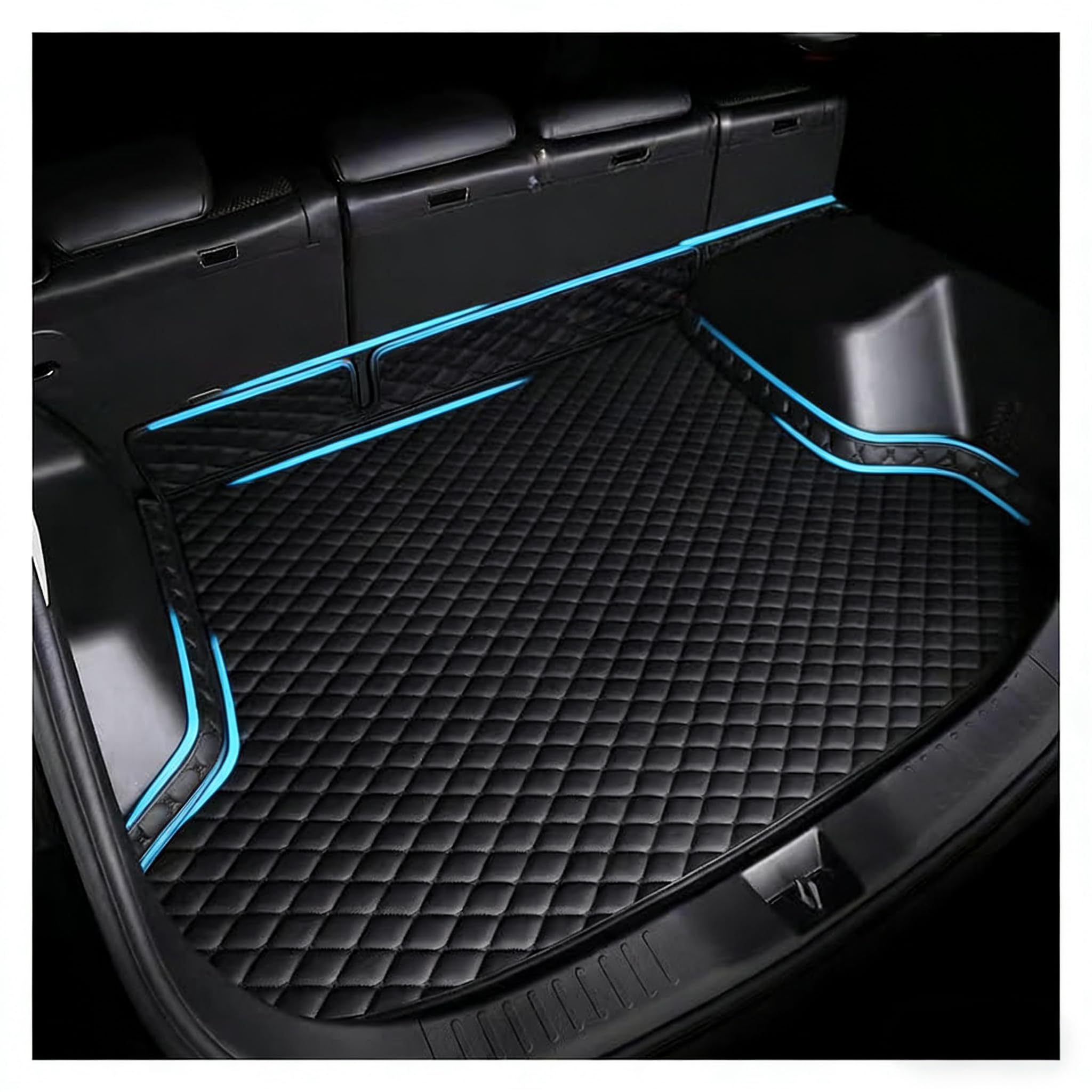 Mrfdesc Normal Car Leather Trunk Mat Boot Liner For Mg Mgs6 Ev /2025 2026 Car Boot Cargo Liners Protector Interior Accessories