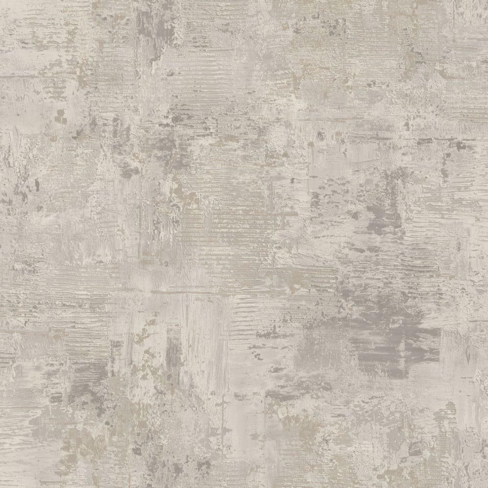 Belgravia Decor Plaster Texture Cream Grey Wallpaper 2315