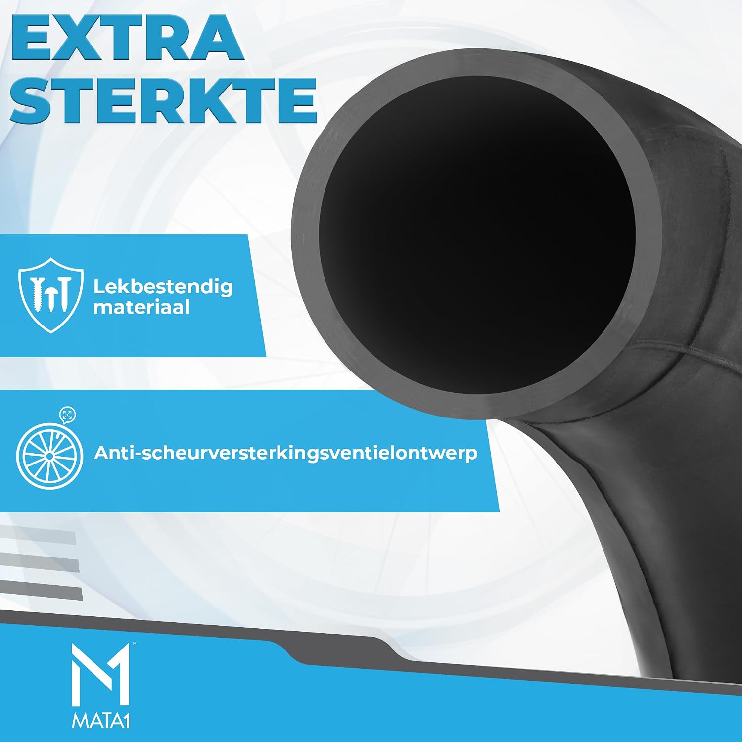 2 Inner Tube Tire Replacements 12.5'' x 1.75/2.25 for Jogging Stroller, Compatible w/All Brands: BoB Revolution Flex/Pro/SE/SU, Graco, Go Jogging, Thule Urban Glide & More, by Mata1-USA