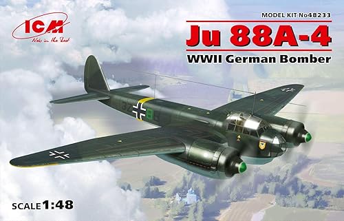 Miniatura 7 de ICM Models Kit modelo Junkers Ju 88A-4 1/48