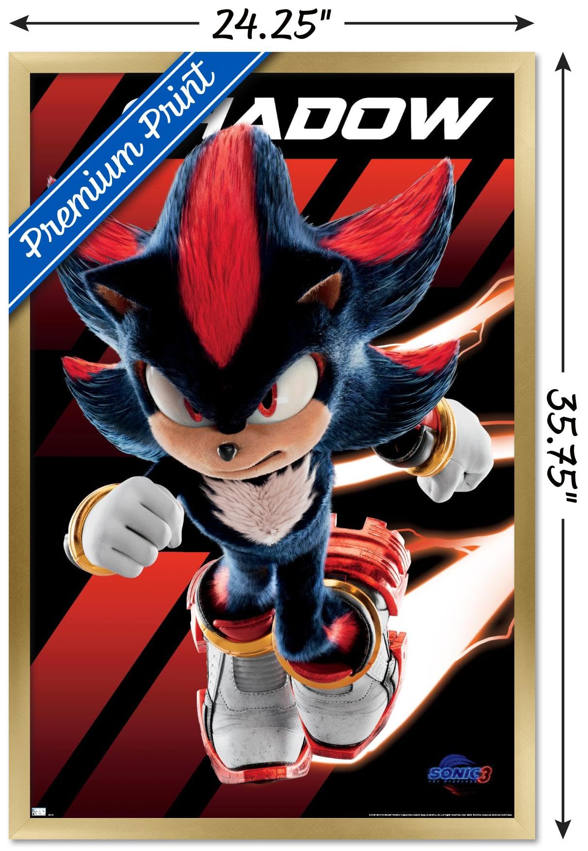 Amazon.com: Trends International Sonic The Hedgehog 3 - Shadow