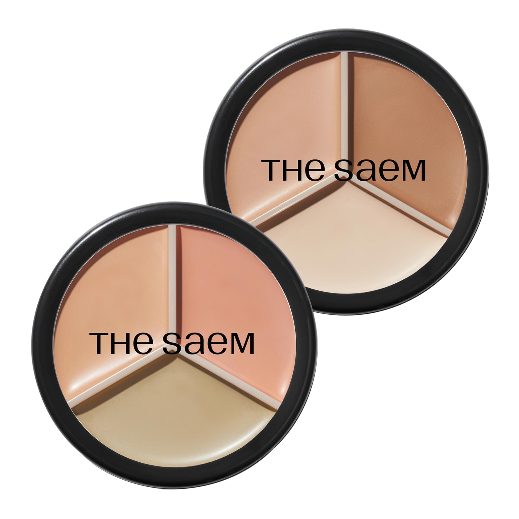 Amazon.com : THESAEM Cover Perfection Triple Pot Concealer 2-Pack