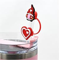 Vista 103 de Straw Cover Cap for Stanley Cup,Straw Topper Compatible for 30&40 Oz Tumbler with Handle,10mm 0.4in Dust-Proof Reusable Straw Tips Lids,Straw Tip