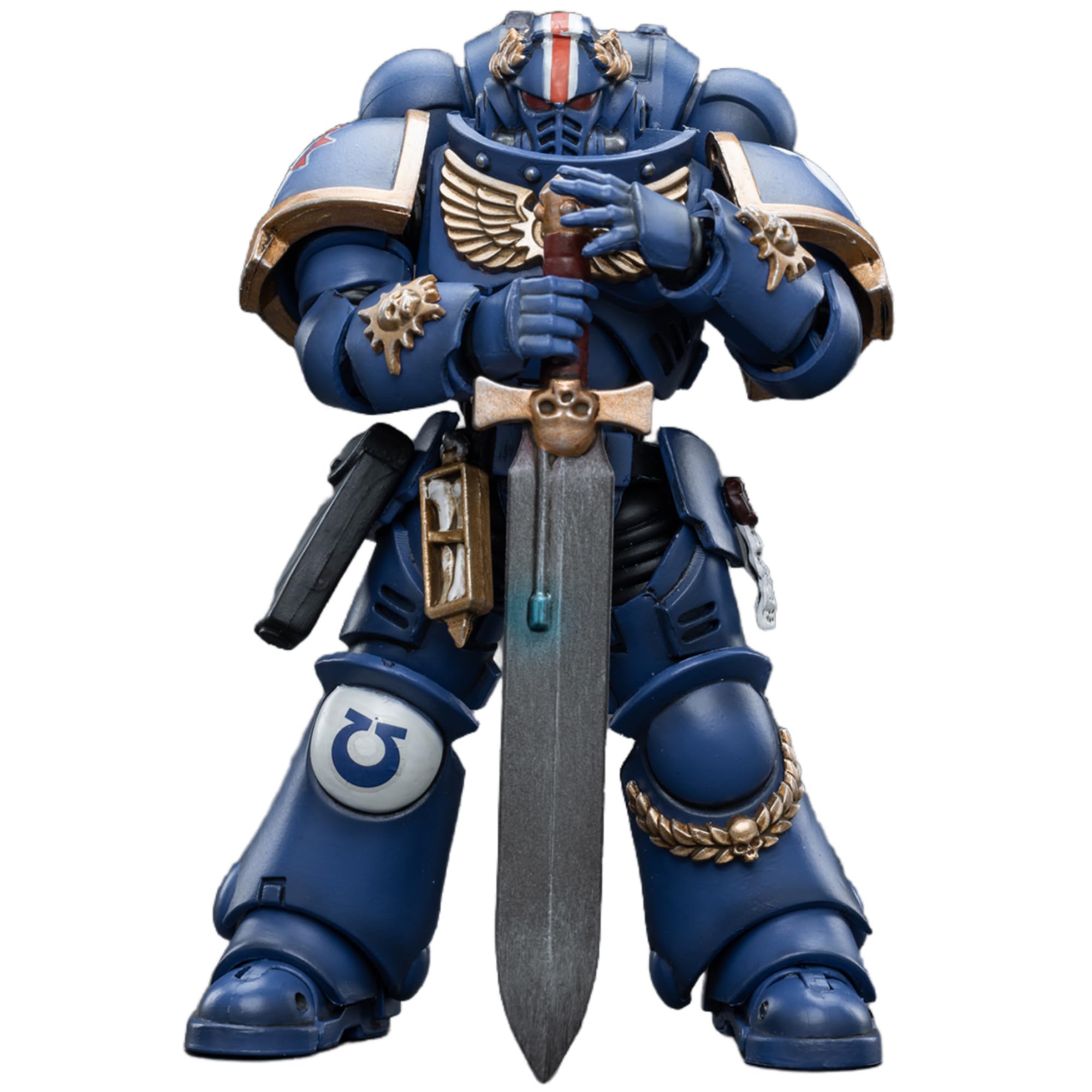 TOYVERSE JOYTOY 1/18 Figurine d'action Warhammer 40,000, Ultramarines Outriders, Articulations Mobiles Modèle de Personnage, 15 Ans et Plus - 5