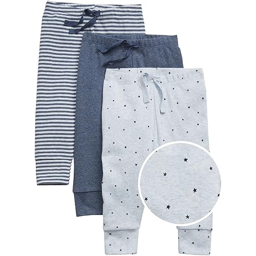 GAP Baby Girls' 3-Pack First Favourite Pull-on Pants Bottoms