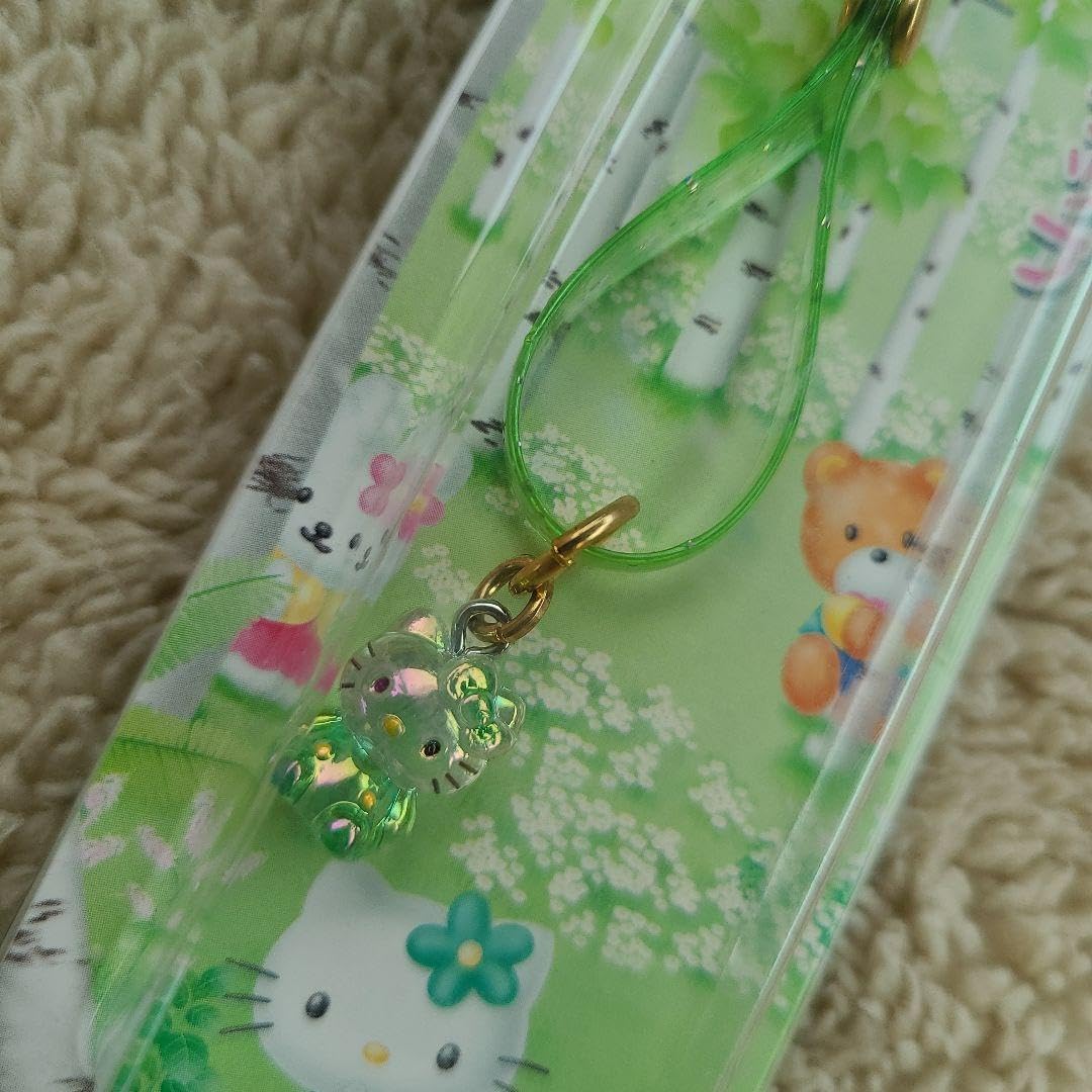 キティ 根付け クリアキティ ハローキティ根付けストラップ 北海道限定