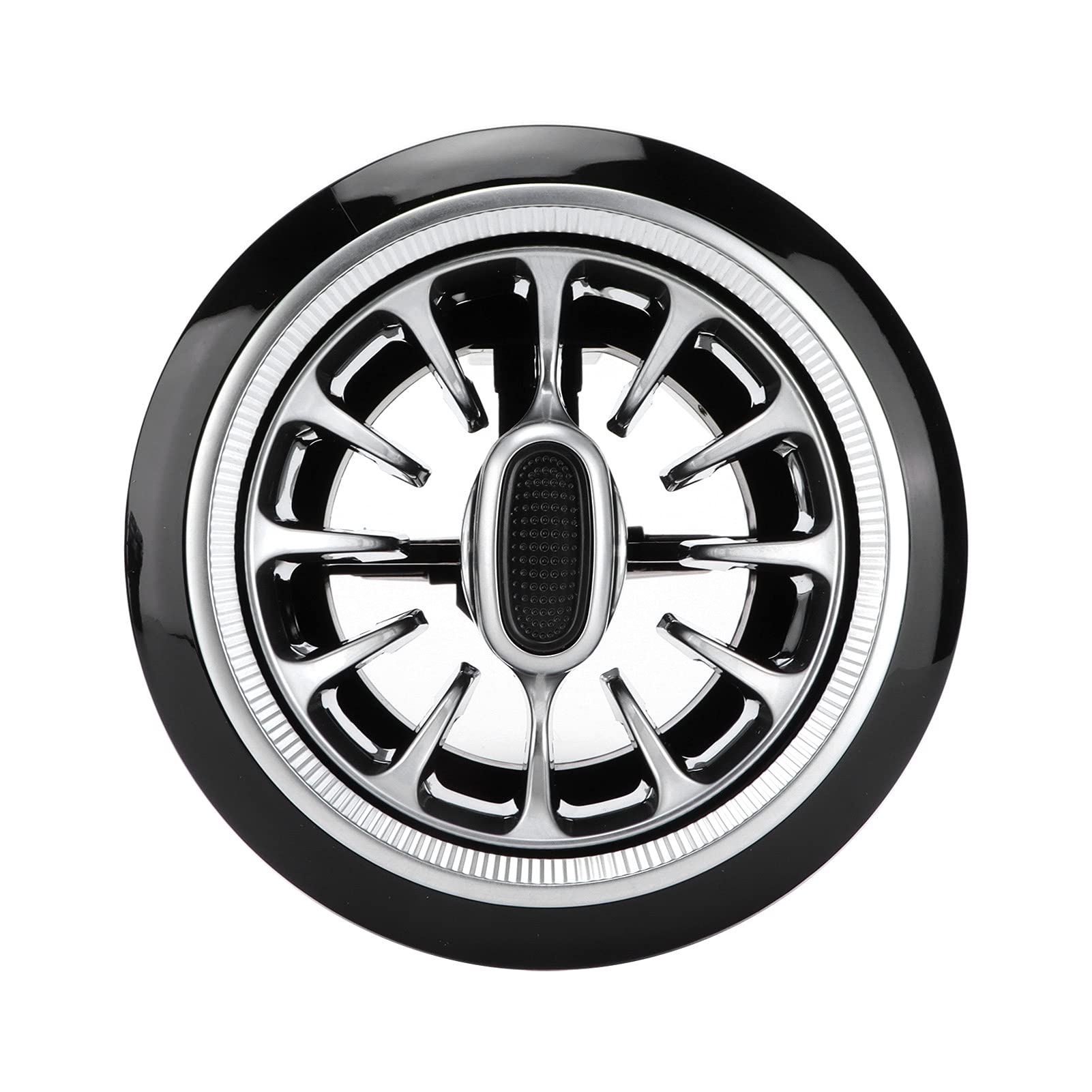 Cryfokt 6 szt. Powietrze Turbiny LED Pasujące do Zamiennika światła Otoczenia Nawiewu dla -E-Class W213 C238 2017-2021, Matowe Chromowane Turbo Nastrojowe Oświetlenie