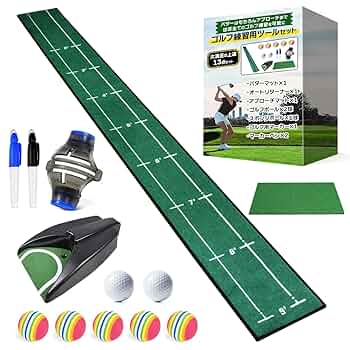 Sulanx ゴルフネット ターゲット付き&ゴルフマット セット