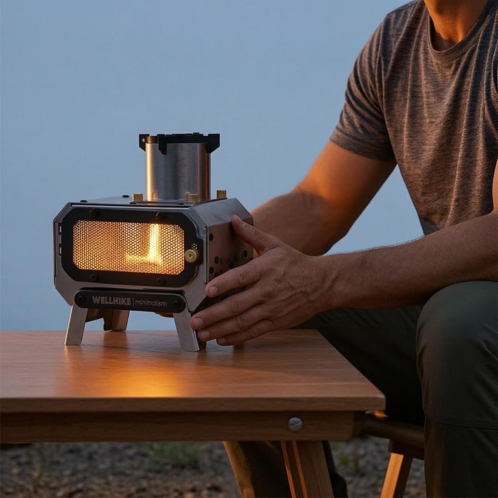 Lampe Diffuseur d'Arômes Brûleur Encens Porte-parfum Décor Métal en Acier Inoxydable et Laiton avec Cheminée Cylindrique et Plaque Perforée Adaptée pour Maison Bureau Salon, Rétro