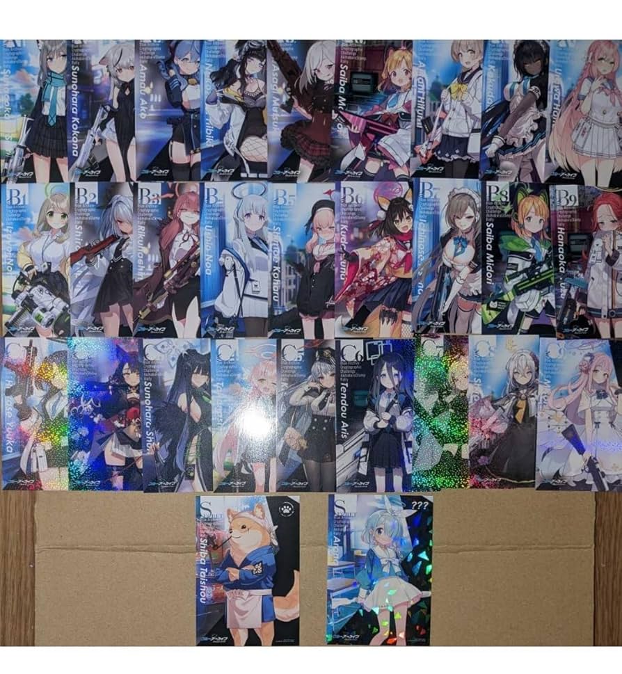ブルーアーカイブ 2周年記念 暗号仕掛けの挑戦状 特典カード 全29種 ブルーアーカイブ 2周年記念 暗号仕掛けの挑戦状 特典カード 全29種