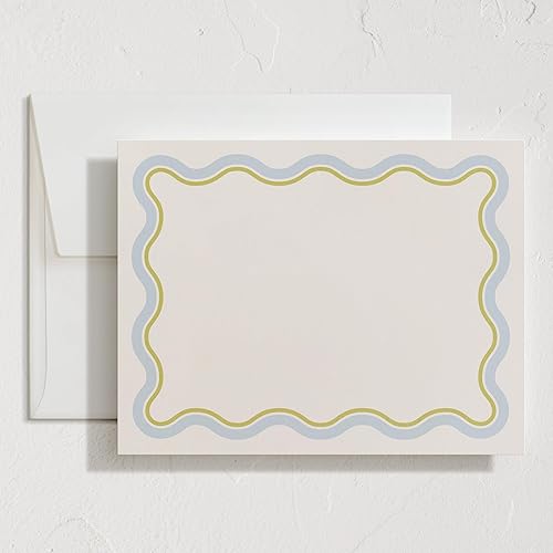 Miniatura 17 de Minted Little Note - Juego de 10 tarjetas de notas planas y sobres para invitaciones y mensajes de agradecimiento escritos a mano, diseño Una