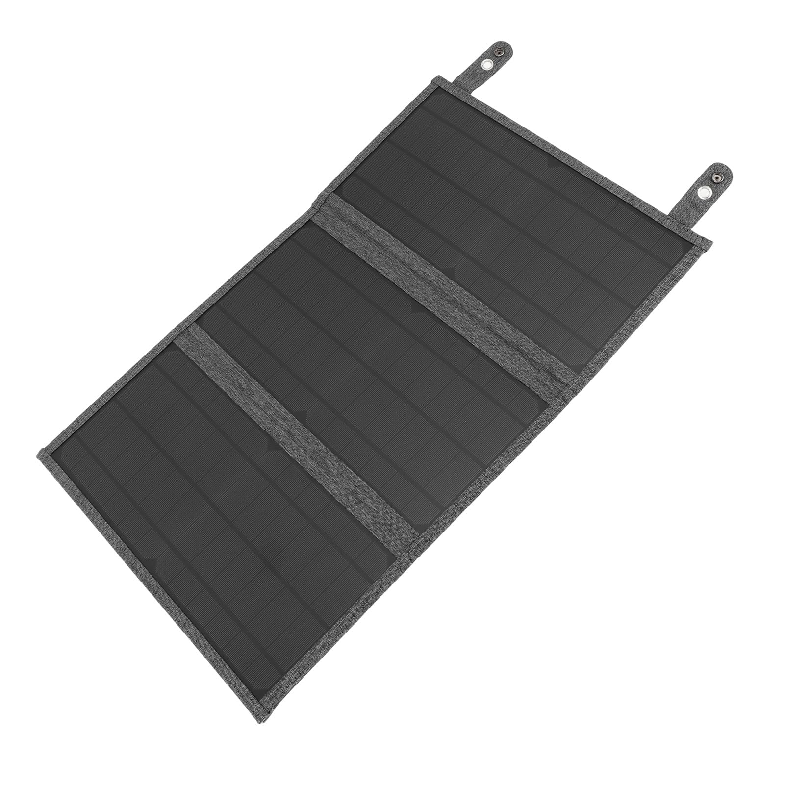 Ładowarka do paneli słonecznych 30 W 18 V, szybkie ładowanie, kompaktowy, składany panel słoneczny do tabletu telefonu komórkowego (szara)