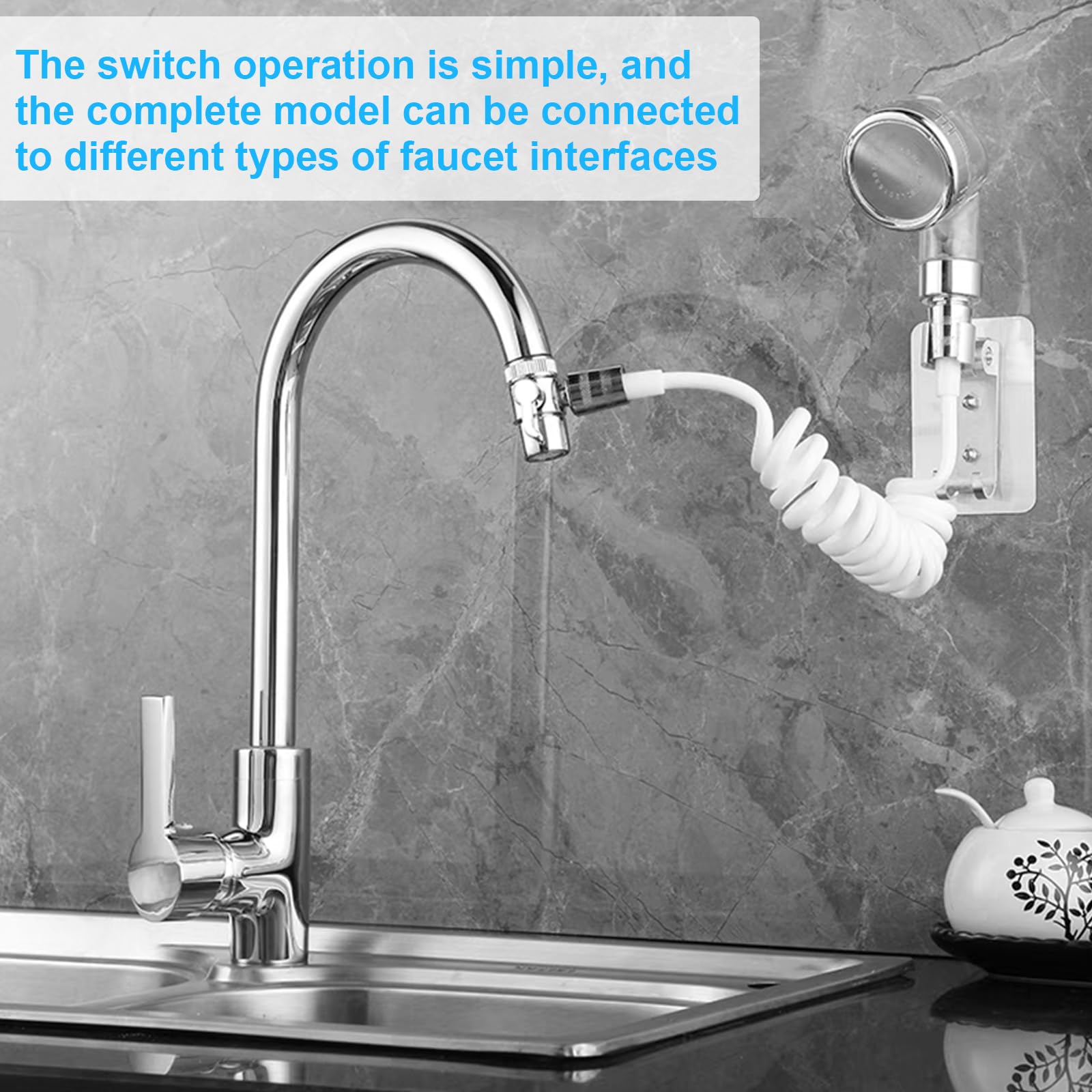 3-Wege-Umschaltventil Für Dusche - Messing Chrom, G1/2 Gewinde, Mit Keramikscheibe