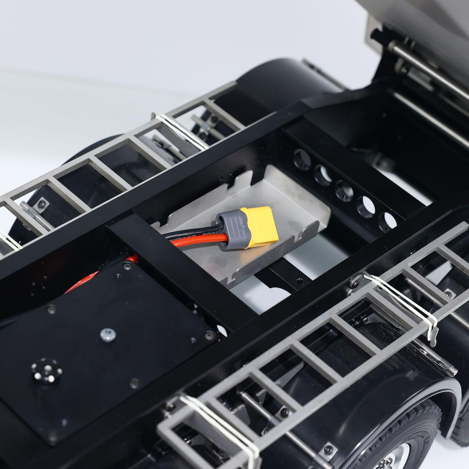 Amazon.co.jp: wheelfun 1/14 ラジコン油圧ダンプセミトレーラー