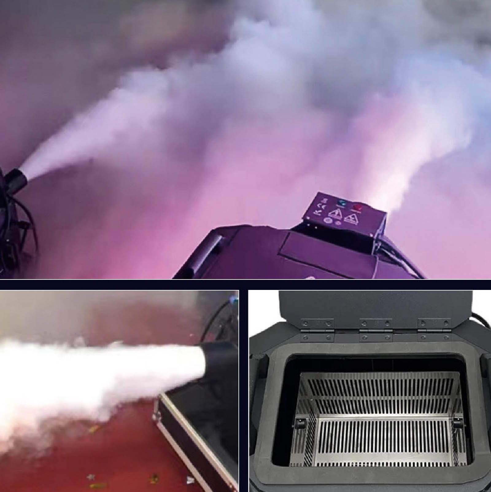 Wytwornica Niskiego Dymu Dj 6000 W Do Efektów Scenicznych, Maszyna Do Suchego Lodu, Wytwornica Dymu Sceniczna Z Rurą, Pokrycie 200 M², Na Wesela, Imprezy, Koncerty