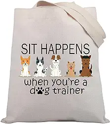 BDPWSS Bolsa para treinador de cães, presente para treinador de cães, presente para treinador de cães, presente para quem ama cães