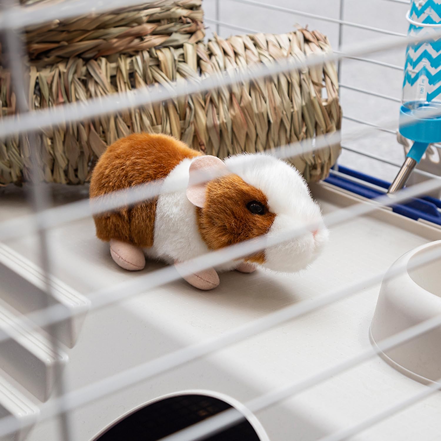 ANIMIGOS WORLD OF NATURE Tobar HAMSTER Plush Toy, Assorted Colours, 18 cm - Image 4