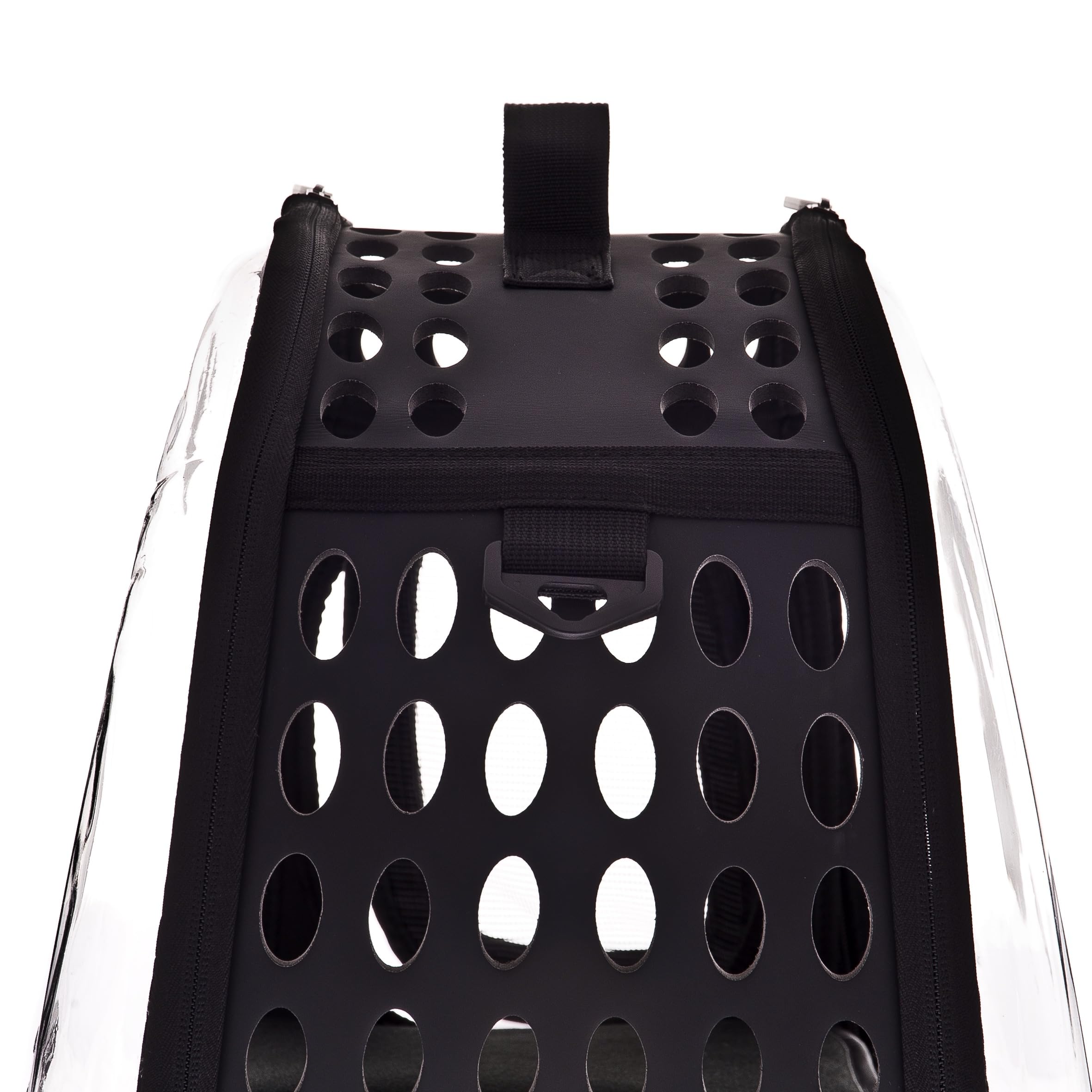 Ferribiella Trasportino/Borsa Rigida con Laterali Trasparenti 44 * 27 * 33 cm