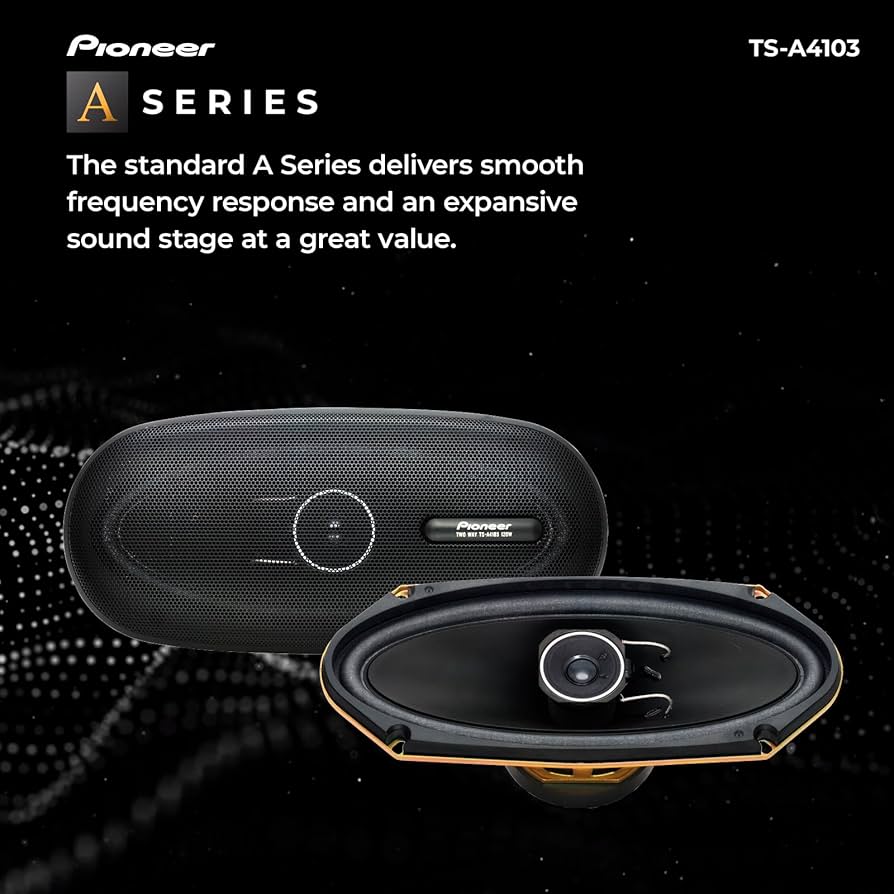 Amazon.co.jp: Pioneer TS-A4103 4 x 10 2-way Car Speakers