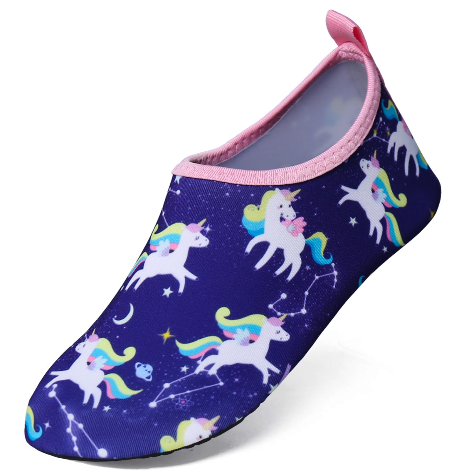 YloveM Zapatos de Natación para Niños Pequeños Zapatos de Agua para Niñas Niños Acuáticos Antideslizantes Zapatos de Playa para Bebé Verano Calzado Descalzo de Piscina Surf Jardín Piscina