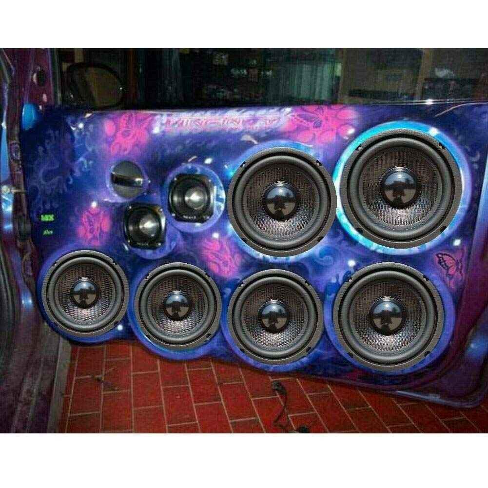 1 WOOFER MASTER AUDIO MA16W/4 MA 16W/4 Profesional 16,50 cm 165 mm 6,5" 150 vatios rms y 300 vatios máx 4 ohmios 91 db suspensión de Goma, 1 Pieza