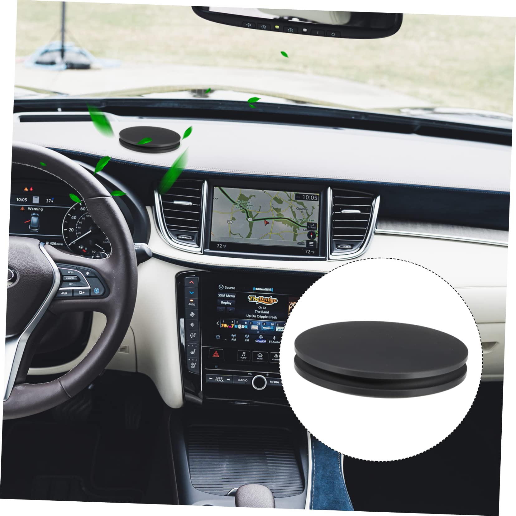 ULTECHNOVO 3sets Diffusore Aromatico Per Auto Di Diffusore Di Fragranze Sostituibili Gadget Pratico e Sicuro Per Viaggio Per Famiglia e Amici