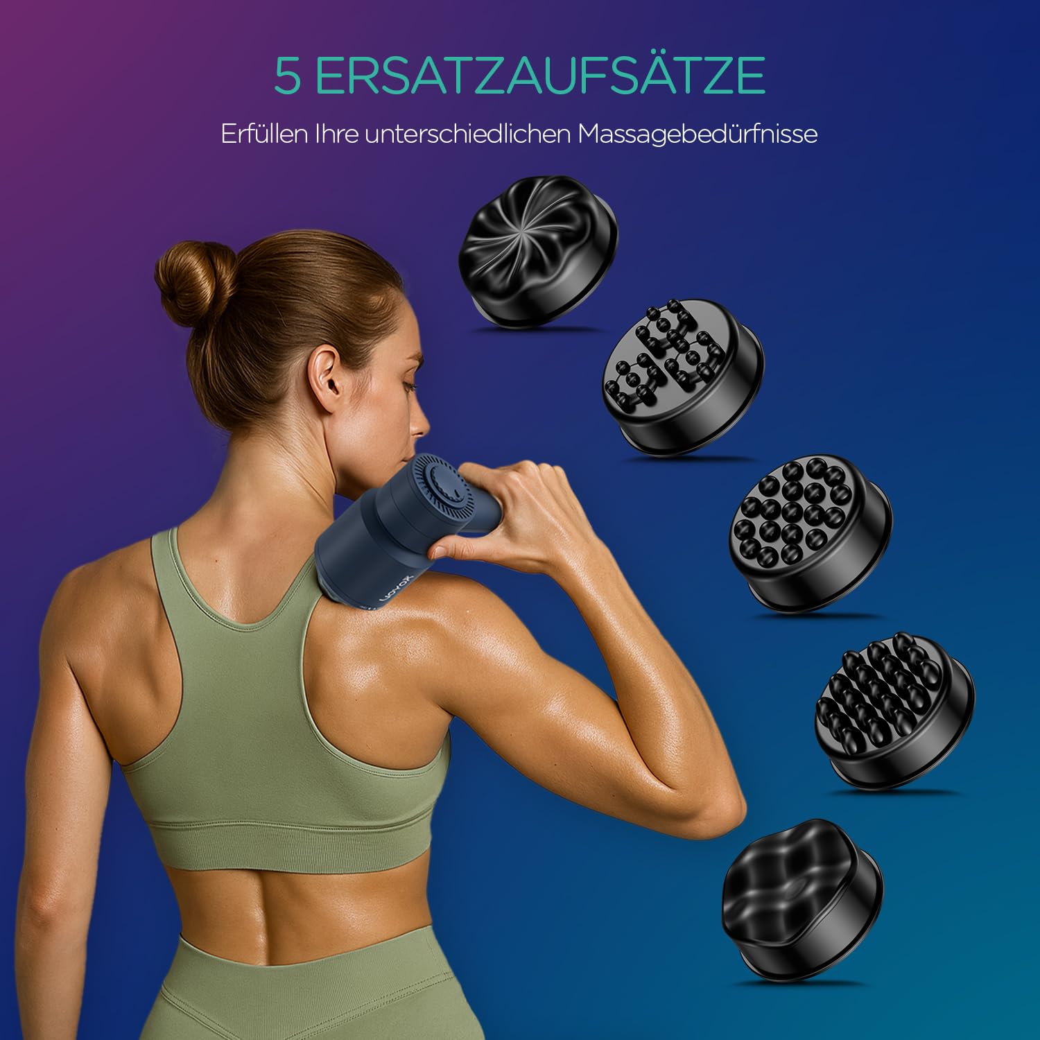 VOYOR-HEALTH Anti Cellulite Massagegerät Handgehaltenes Elektrisches