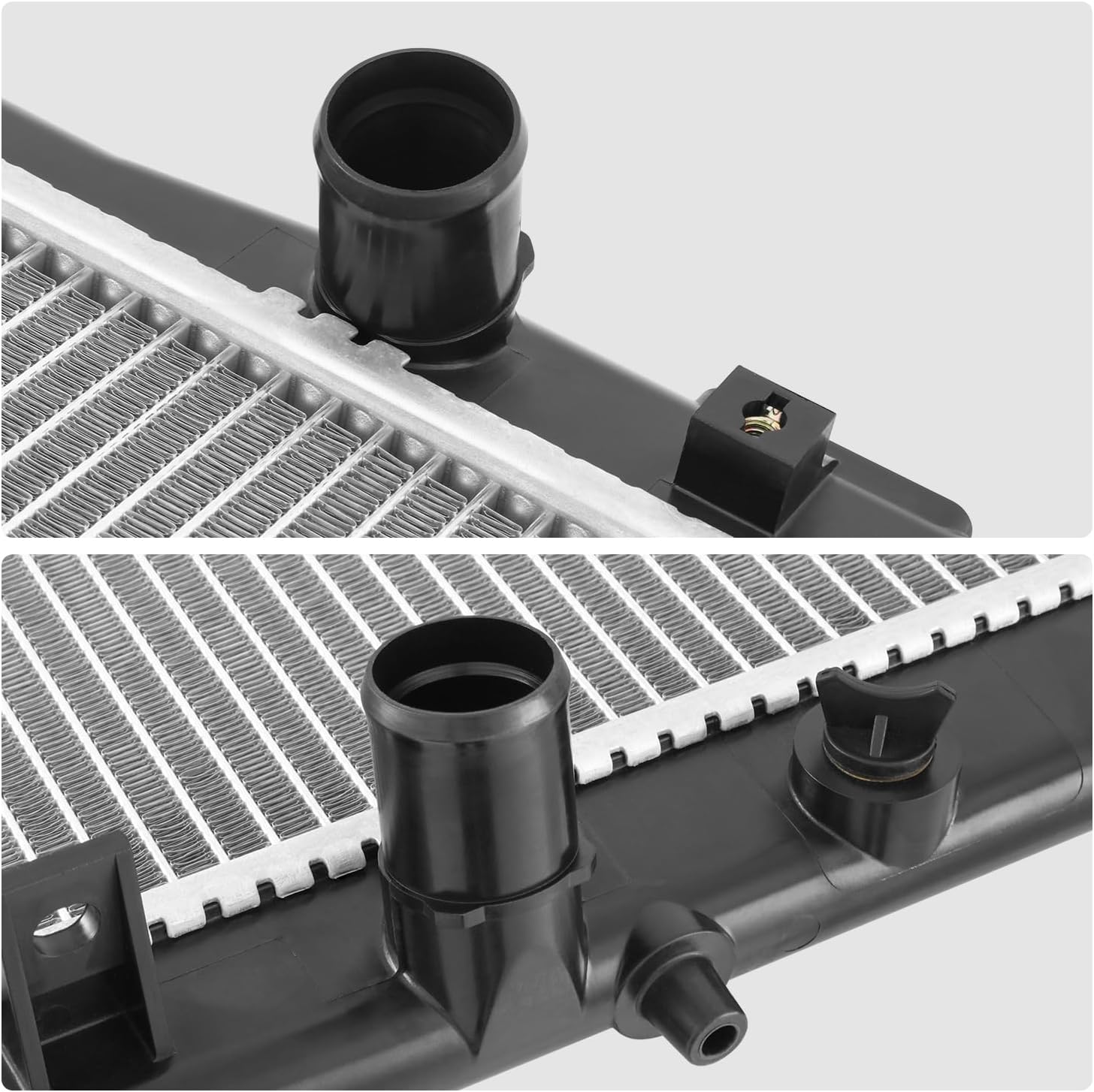 DNA MOTORING OE Style 1-Row Style Aluminum Cooling Radiator Compatible with 18-24 Honda Odyssey 3.5L, OEM-RA-13672