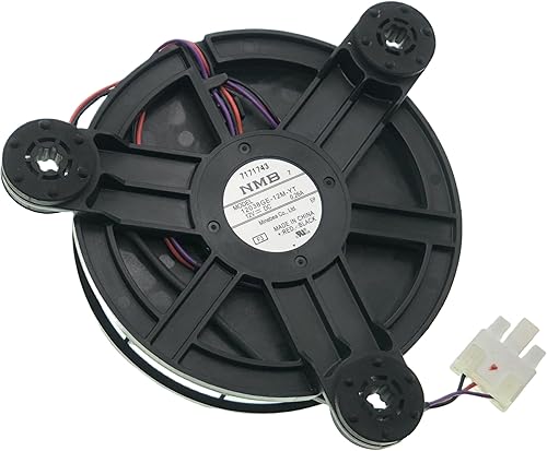 Miniatura 5 de LEYEYDOJX 12038GE-12M-YT - Motor de ventilador de refrigeración para refrigerador compatible con refrigerador Haier ventilador de refrigeración de 3