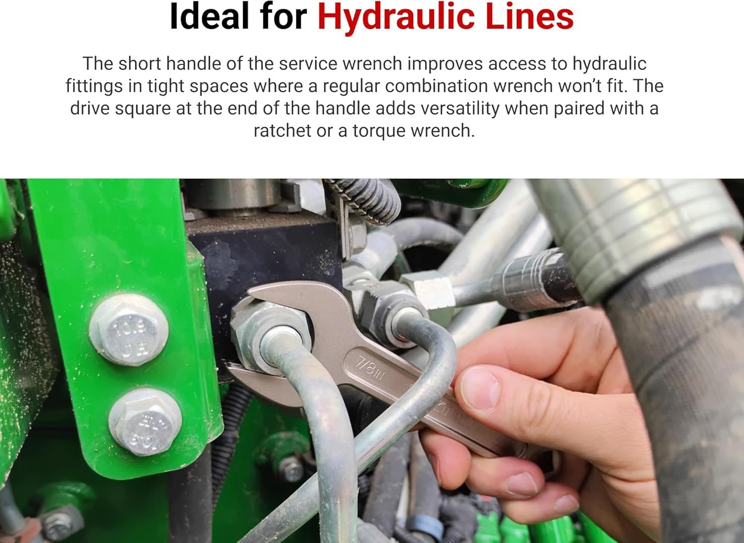 TEKTON 1 Inch Service Wrench | WSE14325 | Made in USA 1 Inch Inch