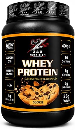 Whey protein Kurabiye aromal  400 gr 16 servis - ZEL  R TE M-