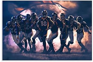 Peyton Manning and Shannon Sharpe: Legendary NFL Icons Poster